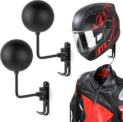 Opciones para almacenar chaquetas de moto sin percheros