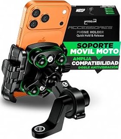 ¿Cuál es el mejor soporte de móvil para moto de retrovisor?
