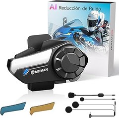 Intercomunicadores para moto con música compartida