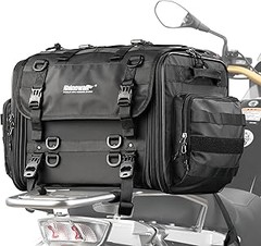 Comparativa de las mejores bolsas traseras para moto con bolsillo exterior