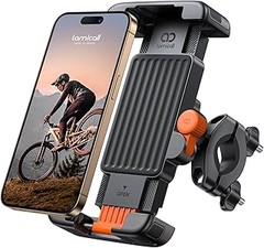 Reseñas de usuarios sobre soportes de móvil antivibración para moto