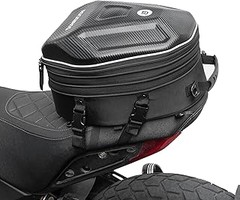 Conoce los diferentes tipos de bolsas traseras para moto y scooter