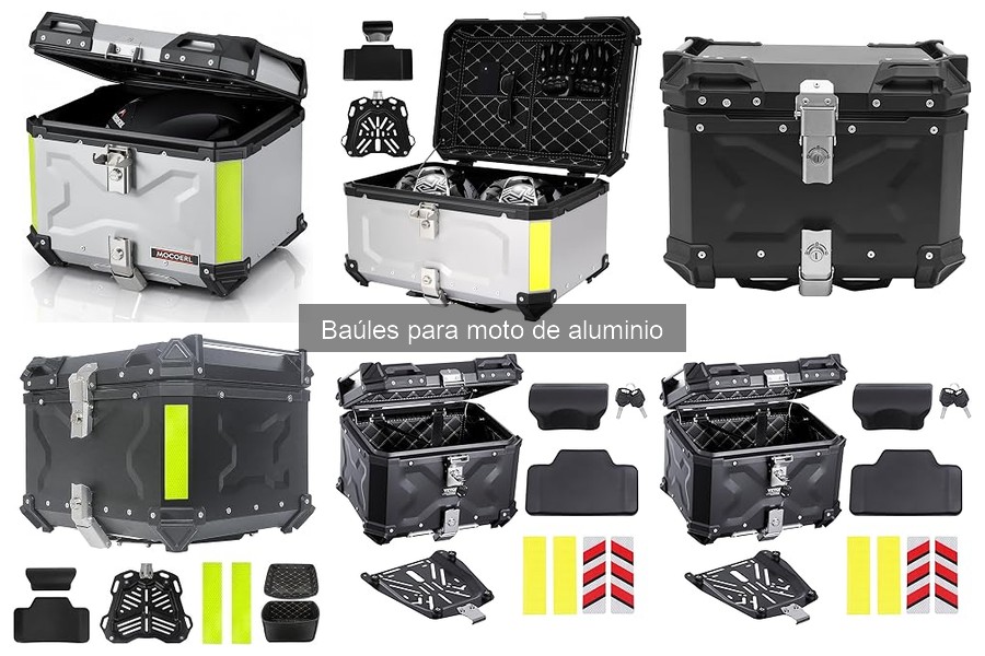 Accesorios imprescindibles para baúles de aluminio de moto