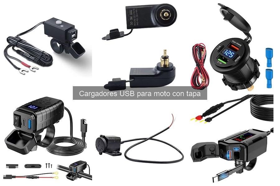 Accesorios indispensables para cargadores USB de moto