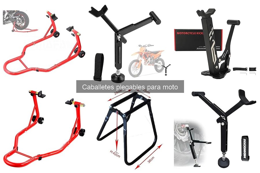 Accesorios recomendados para caballetes plegables de moto