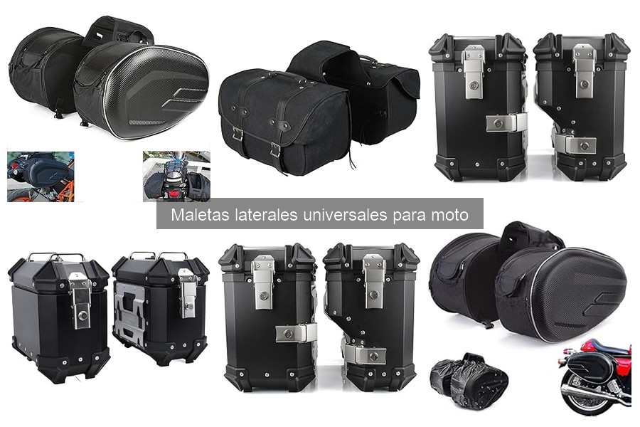 Accesorios recomendados para maletas laterales universales