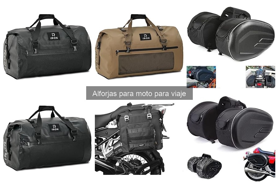 Accesorios útiles para alforjas de moto en tus viajes