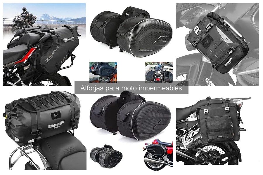 Alforjas impermeables: ¿Son adecuadas para motos deportivas?