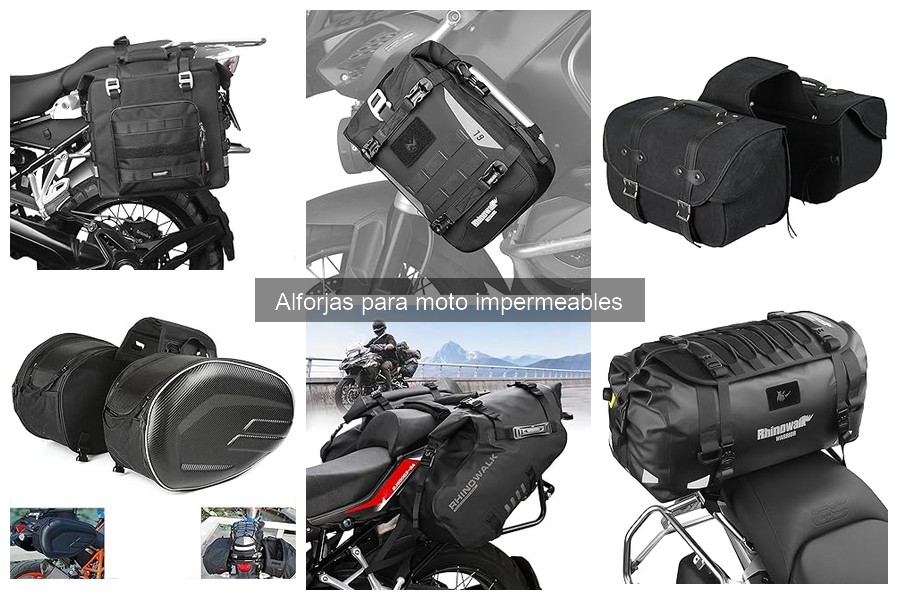 Alforjas para moto impermeables: ¿Qué son y sus beneficios?