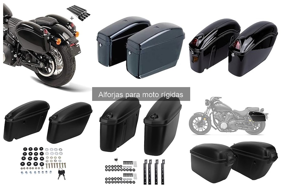 Alforjas rígidas para motos: Diseños específicos para tu modelo
