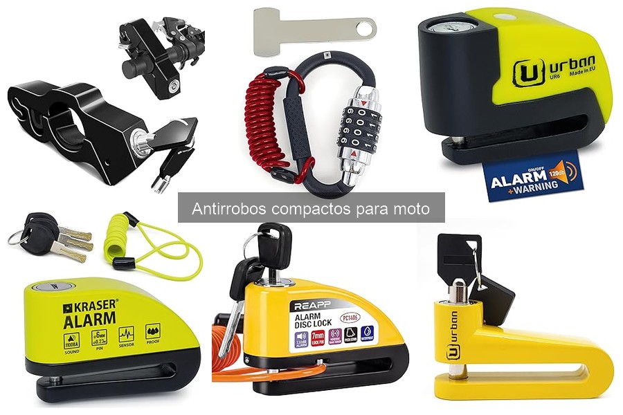 Alternativas a Antirrobos Compactos para Moto: Seguridad Efectiva