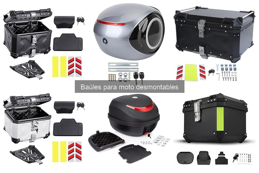 Alternativas a Baúles Desmontables para Motos: Mejores Opciones
