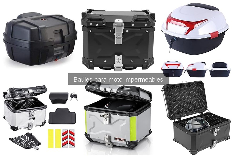Alternativas a baúles impermeables para moto: ¿qué elegir?