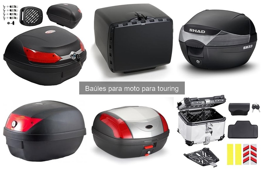 Alternativas a baúles para moto touring: ¡explora opciones!
