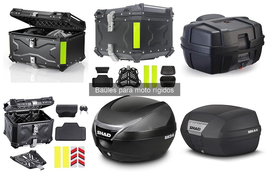 Alternativas a baúles rígidos para moto: mejores opciones
