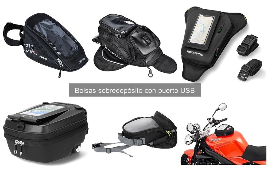 Alternativas a Bolsas Sobredepósito con Puerto USB para Moto