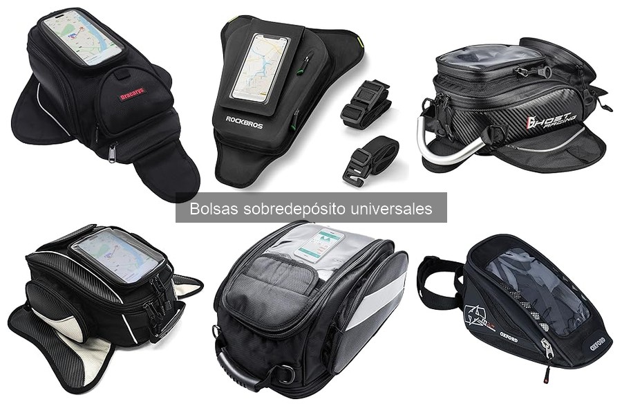 Alternativas a Bolsas Sobredepósito Universales para Motocicletas