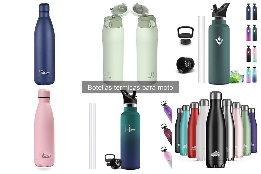 Alternativas a botellas térmicas para motociclistas