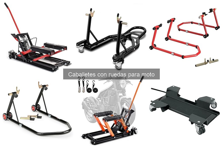 Alternativas a caballetes con ruedas para motos