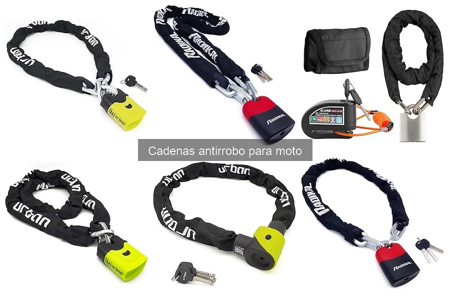 Alternativas a Cadenas Antirrobo para Moto: Seguridad Efectiva