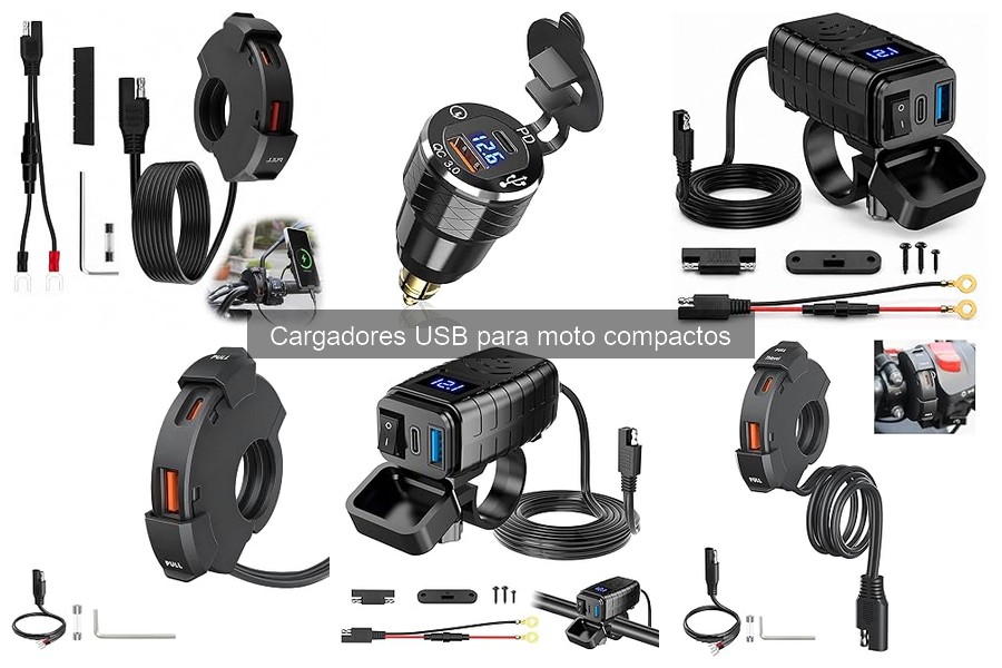 Alternativas a Cargadores USB Compactos para Moto
