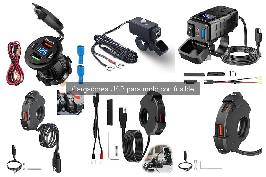 Alternativas a Cargadores USB con Fusible para Moto