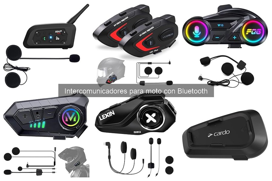 Alternativas a intercomunicadores Bluetooth para motos
