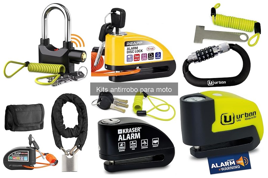 Alternativas a kits antirrobo para motos en robos frecuentes