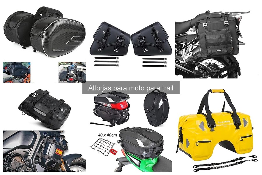 Alternativas a las Alforjas para Moto Trail: Explora Opciones