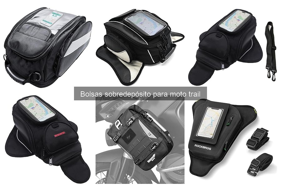 Alternativas a las bolsas sobredepósito para motos trail
