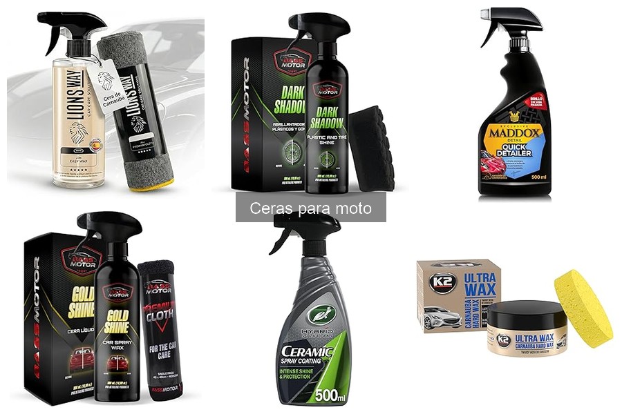 Alternativas a las ceras para moto: Productos y comparativa