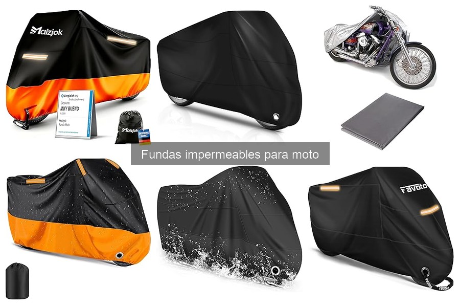 Alternativas a las fundas impermeables para moto