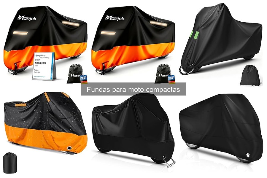 Alternativas a las fundas para moto compactas: Opciones útiles