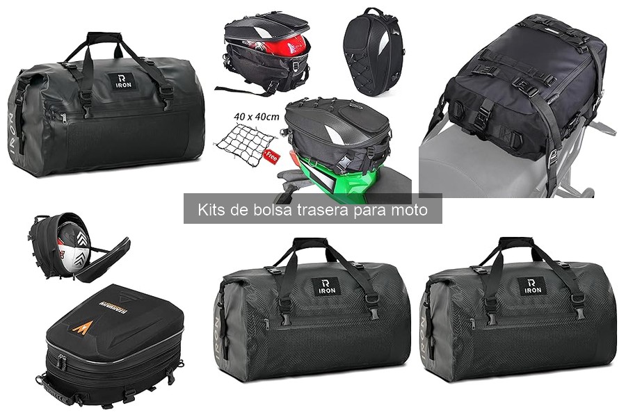 Alternativas a los Kits de Bolsa Trasera para Moto: Opciones Útiles
