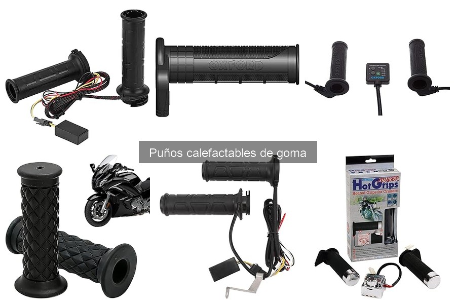 Alternativas a los puños calefactables de goma para moto