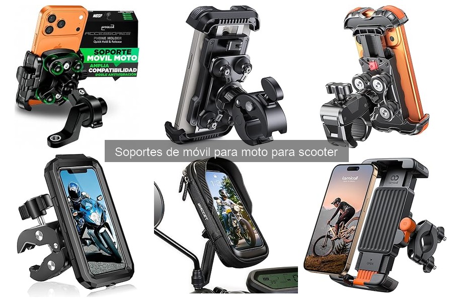 Alternativas a los Soportes de Móvil para Moto y Scooter