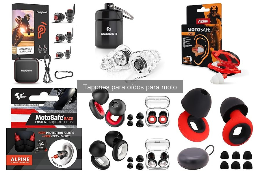 Alternativas a los tapones para oídos para motoristas