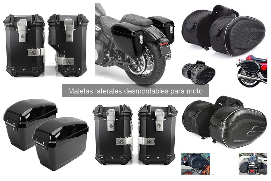 Alternativas a maletas laterales desmontables para moto