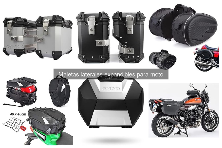 Alternativas a Maletas Laterales Expandibles para Moto