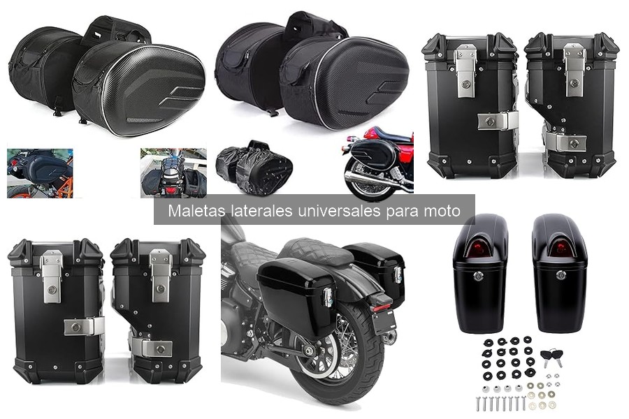 Alternativas a maletas laterales universales para moto