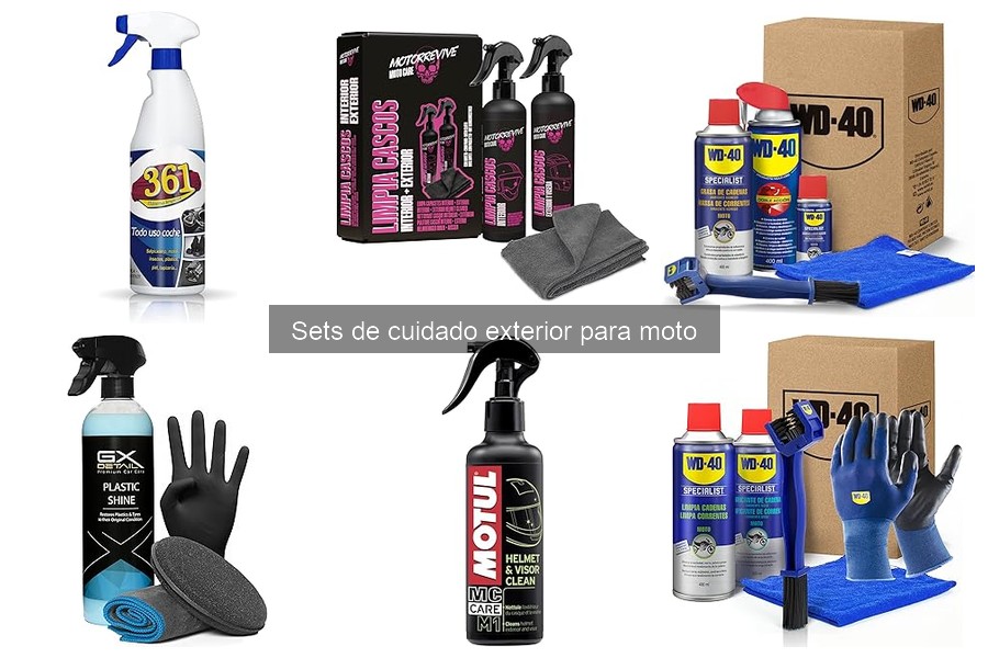 Alternativas a Sets de Cuidado Exterior para Motos