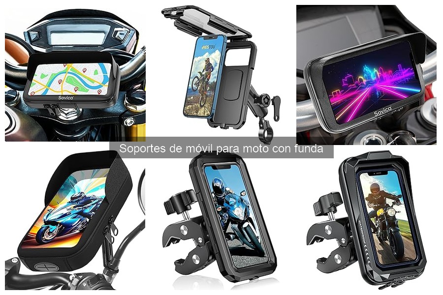 Alternativas a Soportes de Móvil para Moto con Funda
