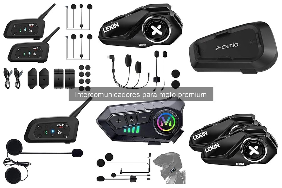 Alternativas económicas a intercomunicadores para moto premium