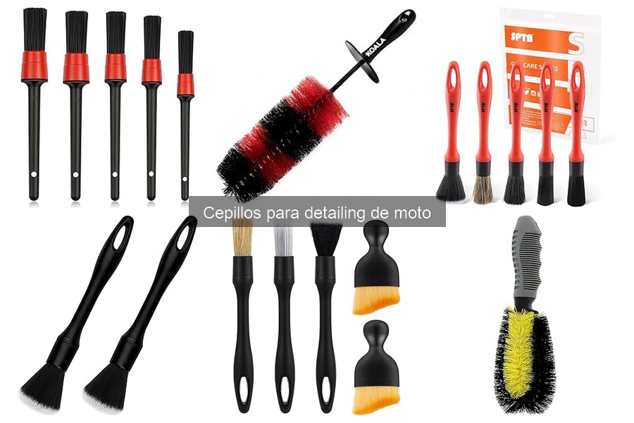 Alternativas Efectivas a Cepillos para Detailing de Moto