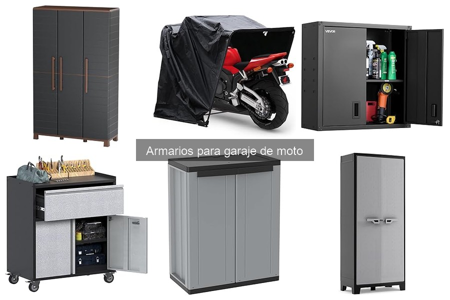 Armarios para garaje de moto con seguridad: las mejores opciones