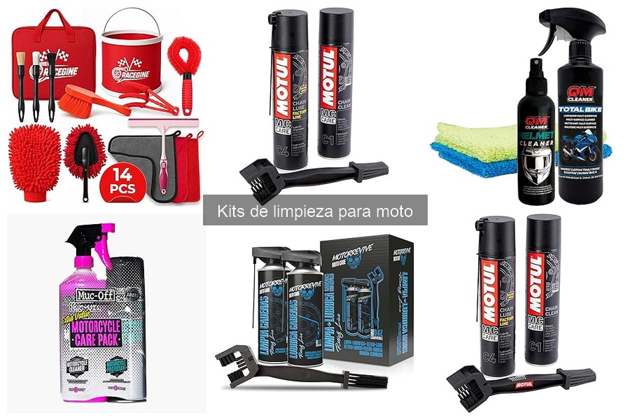 Beneficios del kit de limpieza para moto que no conocías