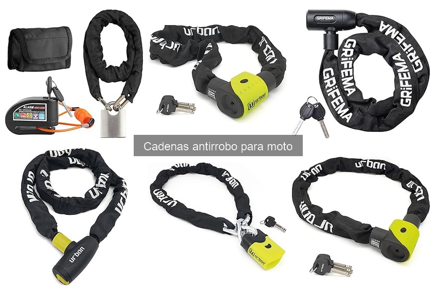 Cadenas Antirrobo para Moto: Características y Funciones