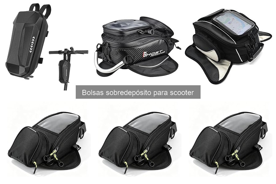 Capacidad de Almacenamiento en Bolsas Sobredepósito para Scooter