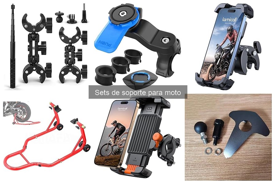 Características Clave de un Set de Soporte para Moto