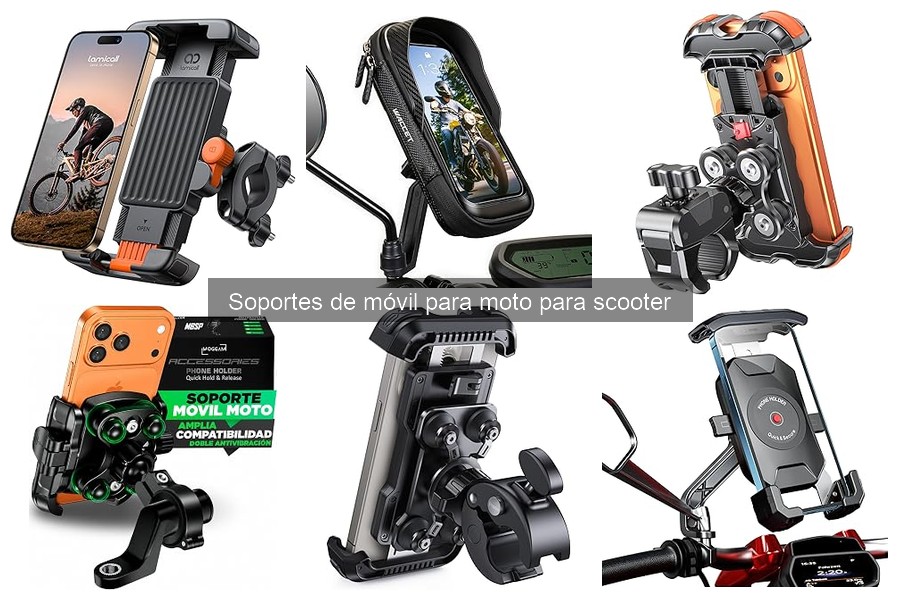 Características Clave para Elegir Soportes de Móvil para Moto